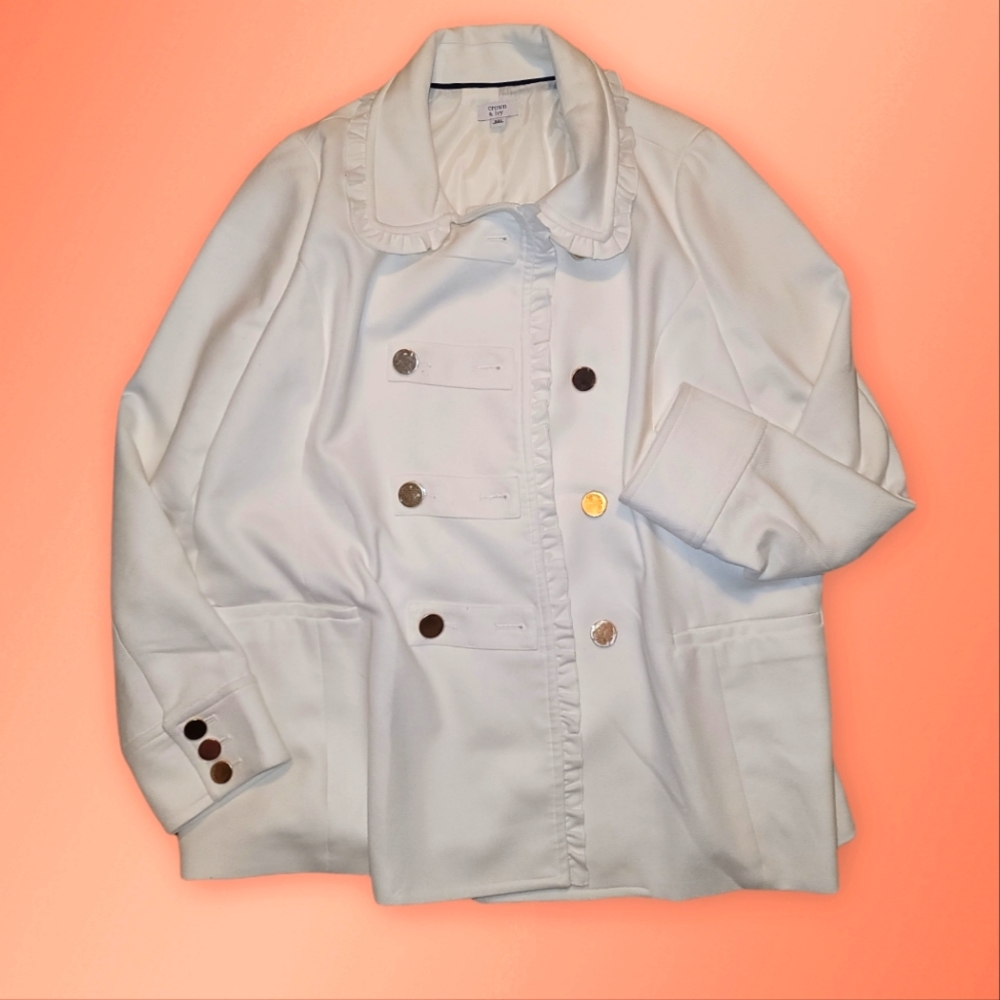 Crown&Ivy | Ivory Peacoat